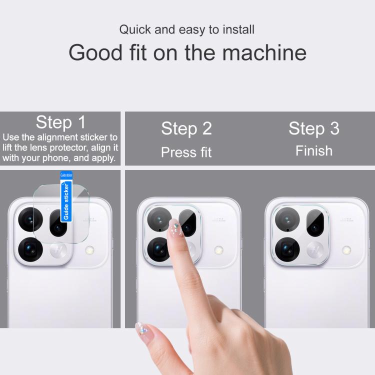 For OPPO Find X9s Pro 5G IMAK Rear Camera Lens Glass Film Thin Version