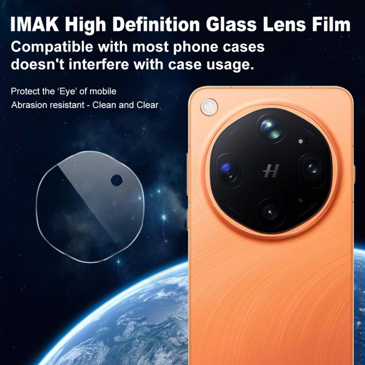 For OPPO Find X9 Ultra 5G IMAK Rear Camera Lens Glass Film Thin Version