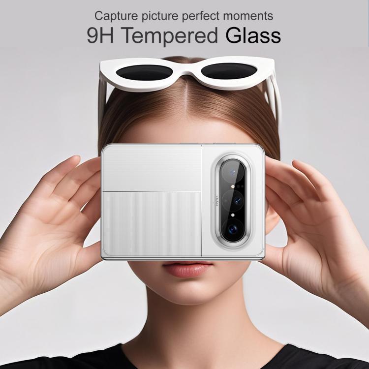 For Huawei Pura X Max IMAK Rear Camera Lens Glass Film Black Version