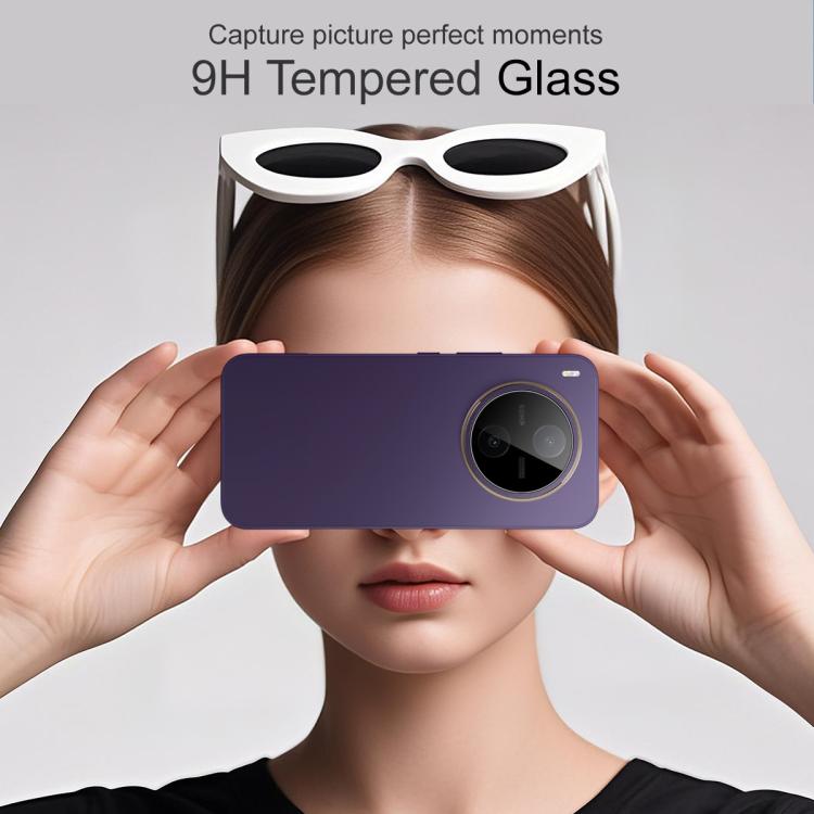 For vivo Y600 Pro 5G IMAK Rear Camera Lens Glass Film Black Version