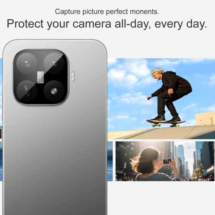 For Xiaomi 17T 5G IMAK Rear Camera Lens Glass Film Black Version