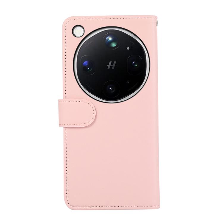 For OPPO Find X9 Ultra 5G ABEEL Delicate Texture Splicing RFID Leather Phone Case