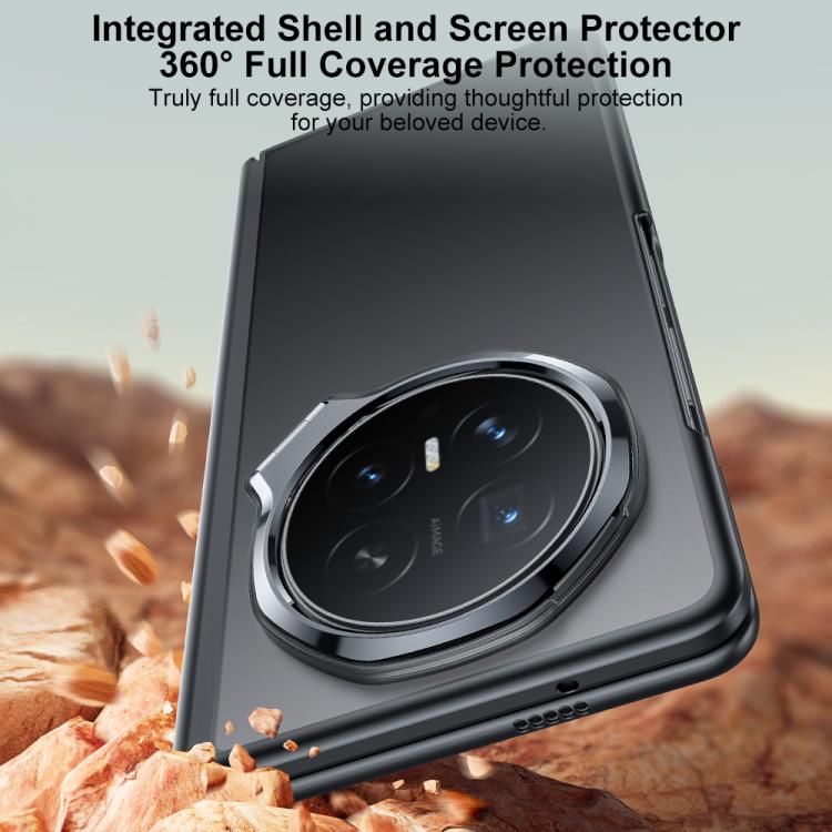 For Honor Magic V6 Integrated Matte Skin Feel Phone Case with Camera Holder