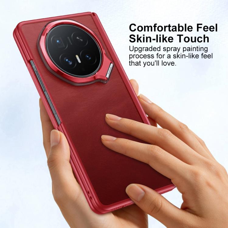 For Honor Magic V6 Integrated Matte Skin Feel Phone Case with Camera Holder