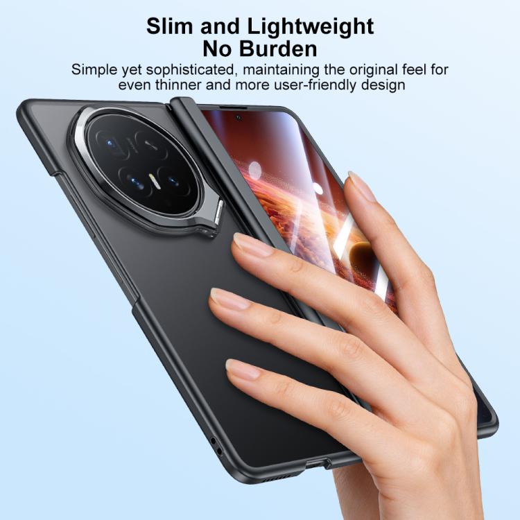 For Honor Magic V6 Integrated Matte Skin Feel Phone Case with Camera Holder