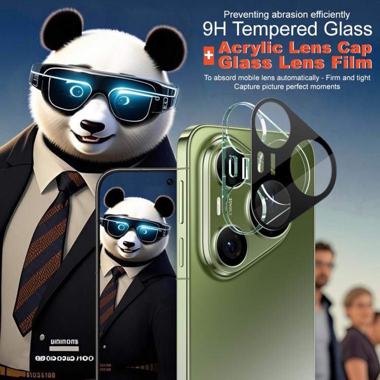For Huawei Pura 90 Pro Max 5G IMAK High Definition Integrated Glass Lens Film Black Version