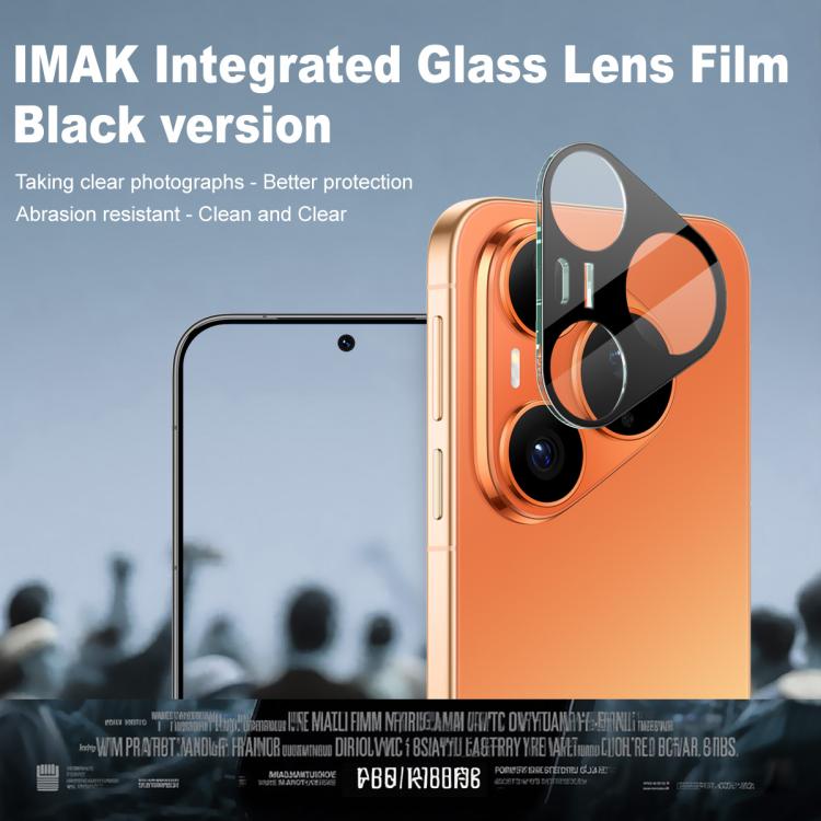 For Huawei Pura 90 Pro 5G IMAK High Definition Integrated Glass Lens Film Black Version