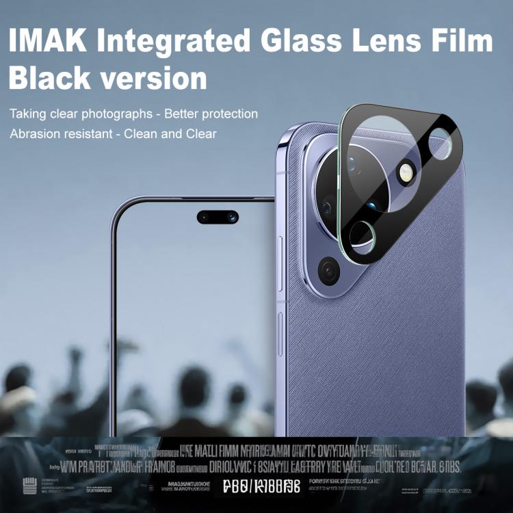 For Huawei Pura 90 5G IMAK High Definition Integrated Glass Lens Film Black Version