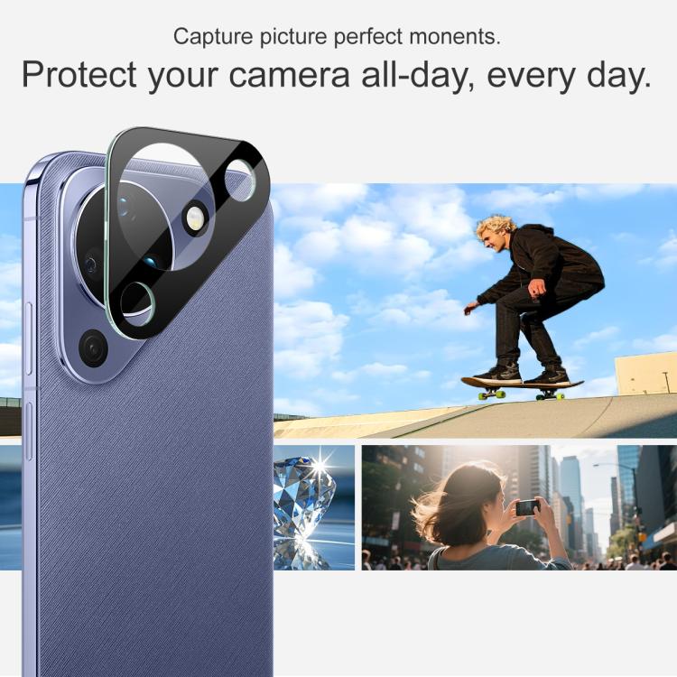 For Huawei Pura 90 5G IMAK High Definition Integrated Glass Lens Film Black Version