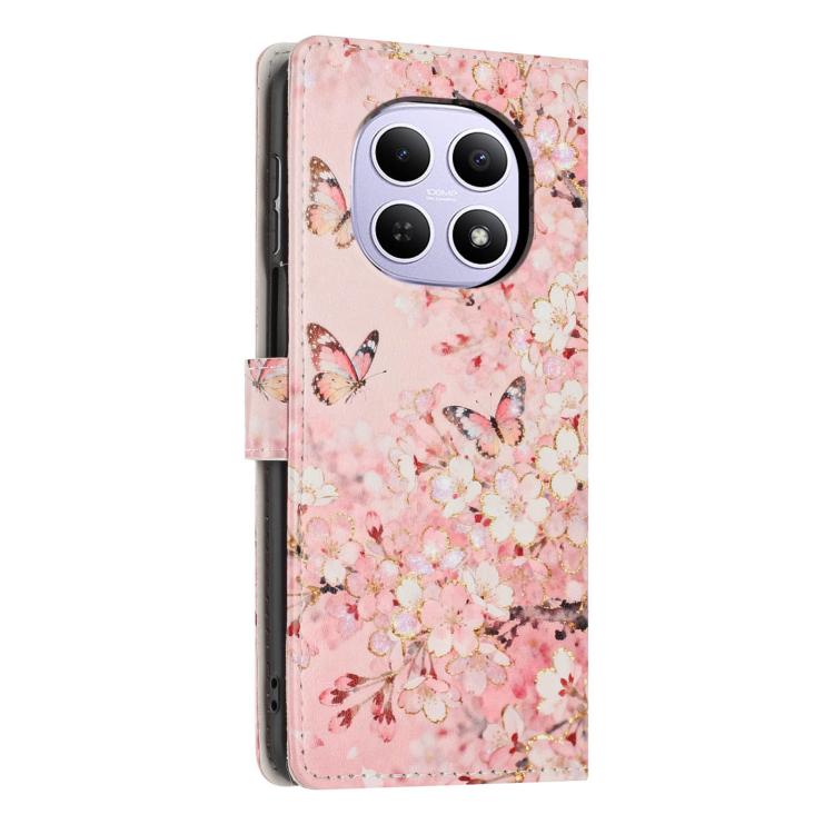 For Redmi Note 15 5G / 4G Global 164mm Colorful Painting Vegan Leather Phone Case with Lanyard