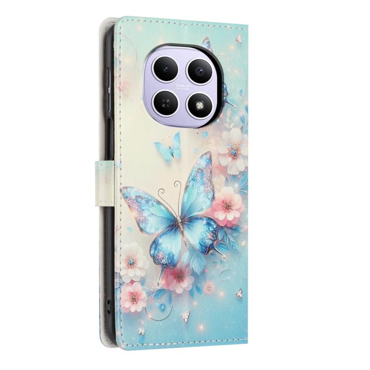 For Redmi Note 15 5G / 4G Global 164mm Colorful Painting Vegan Leather Phone Case with Lanyard