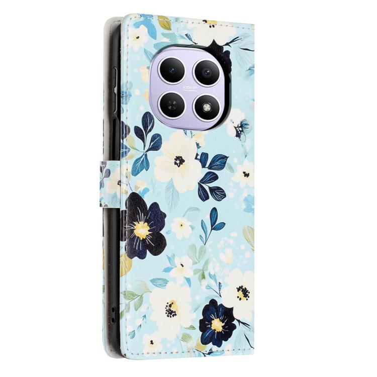 For Redmi Note 15 5G / 4G Global 164mm Colorful Painting Vegan Leather Phone Case with Lanyard
