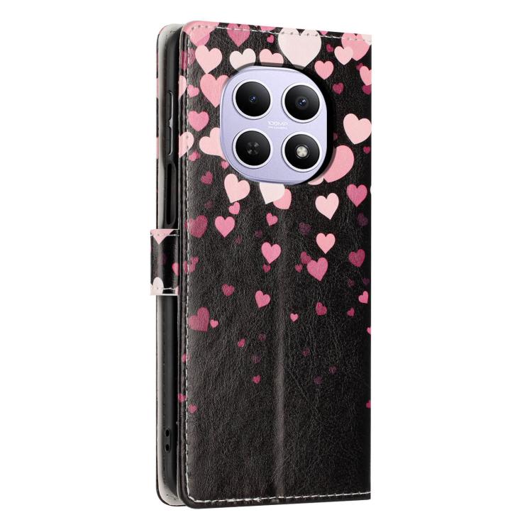For Redmi Note 15 5G / 4G Global 164mm Colorful Painting Vegan Leather Phone Case with Lanyard
