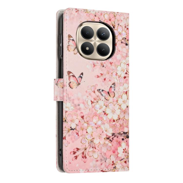 For Redmi Note 15 Pro+ 5G Global 163.3mm  Colorful Painting Vegan Leather Phone Case with Lanyard