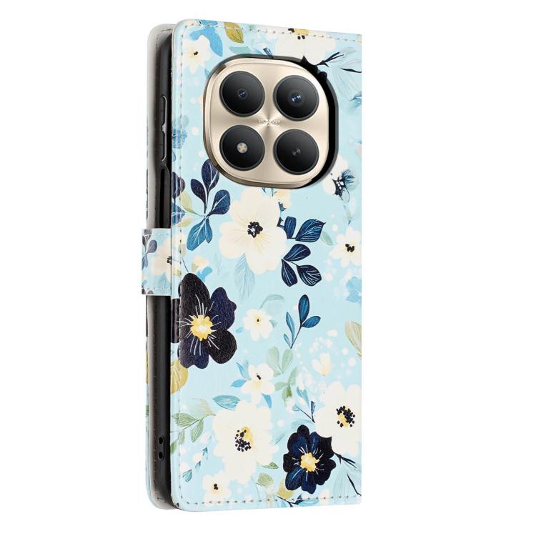 For Redmi Note 15 Pro+ 5G Global 163.3mm  Colorful Painting Vegan Leather Phone Case with Lanyard