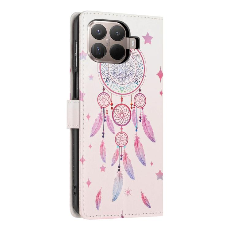 For Redmi 15T 5G Pro Colorful Painting Vegan Leather Phone Case with Lanyard