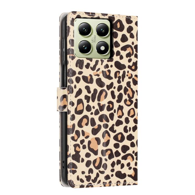 For Redmi 14T Pro Colorful Painting Vegan Leather Phone Case with Lanyard