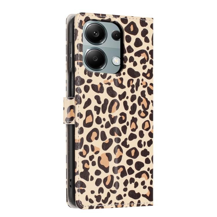For Redmi Note13 Pro 4G Colorful Painting Vegan Leather Phone Case with Lanyard