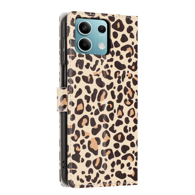 For Redmi Note 13 Colorful Painting Vegan Leather Phone Case with Lanyard
