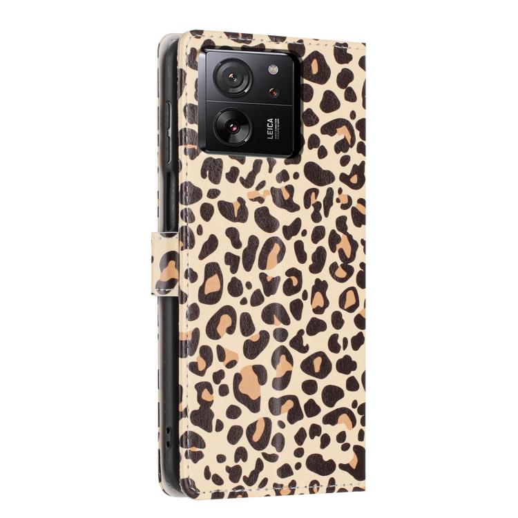 For Redmi 13T / 13T Pro Colorful Painting Vegan Leather Phone Case with Lanyard