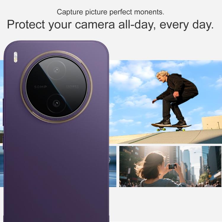 For vivo Y600 Pro 5G IMAK HD Glass Rear Camera Lens Film, Self-positioning Version