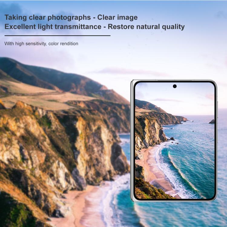 For Huawei Pura X Max IMAK Black Version HD Glass Rear Camera Lens Film, Self-positioning Version