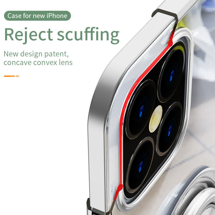 For iPhone 12 mini All-inclusive Electroplating Silicone Case with Ring Holder