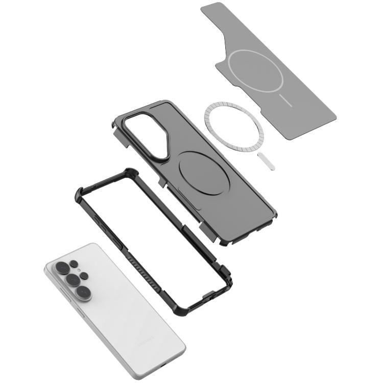 For Galaxy S26 Ultra 5G Heat Dissipation Air Shockproof TPU + PC Magsafe Phone Case