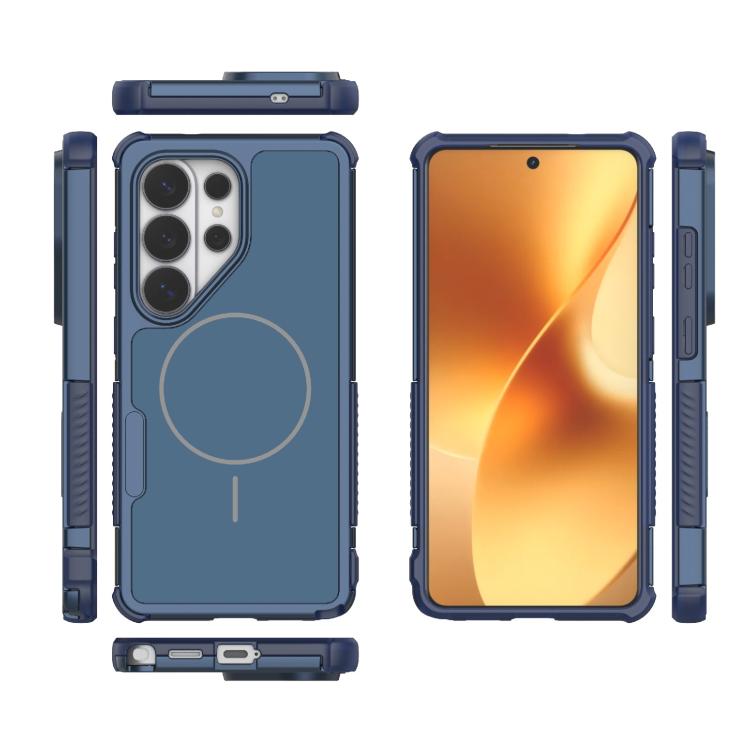 For Galaxy S26 Ultra 5G Heat Dissipation Air Shockproof TPU + PC Magsafe Phone Case