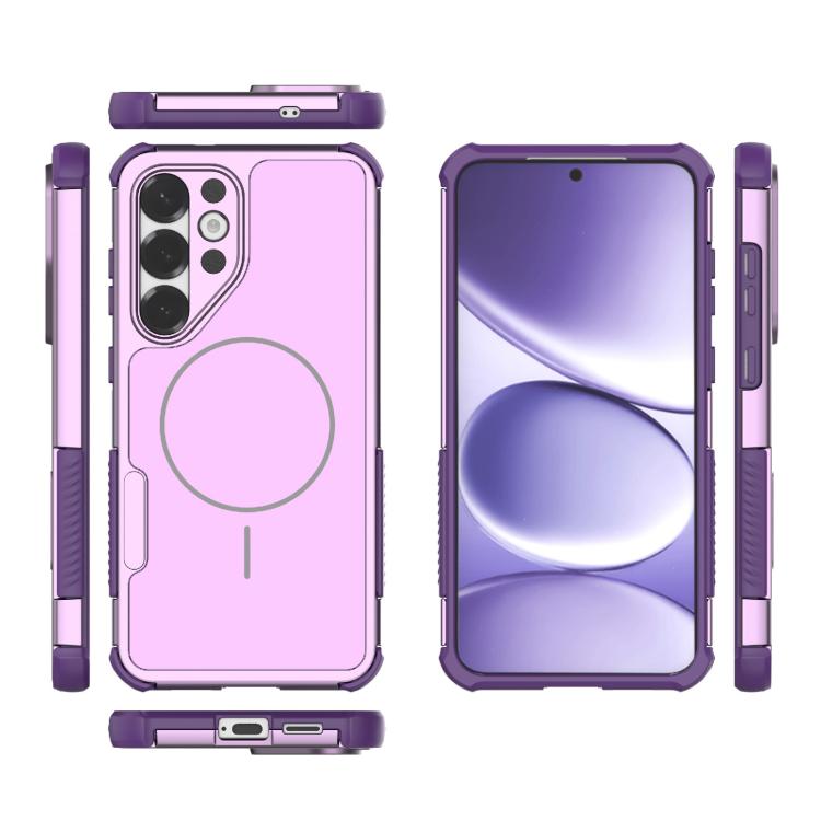 For Galaxy S25+ 5G Heat Dissipation Air Shockproof TPU + PC Magsafe Phone Case