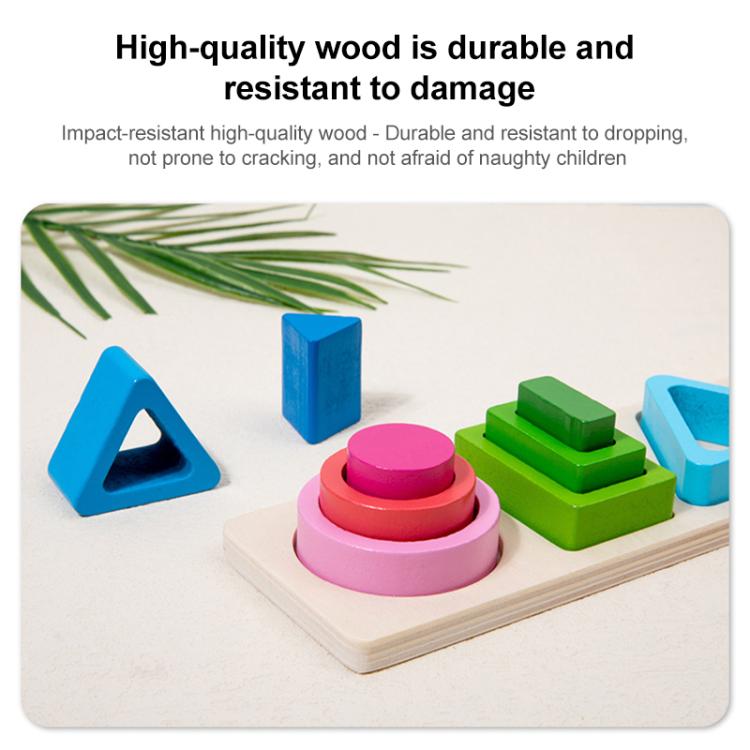 Children Wooden Magnetic Fishing Game Early Education Shape Matching Toys, Type:5 Shape