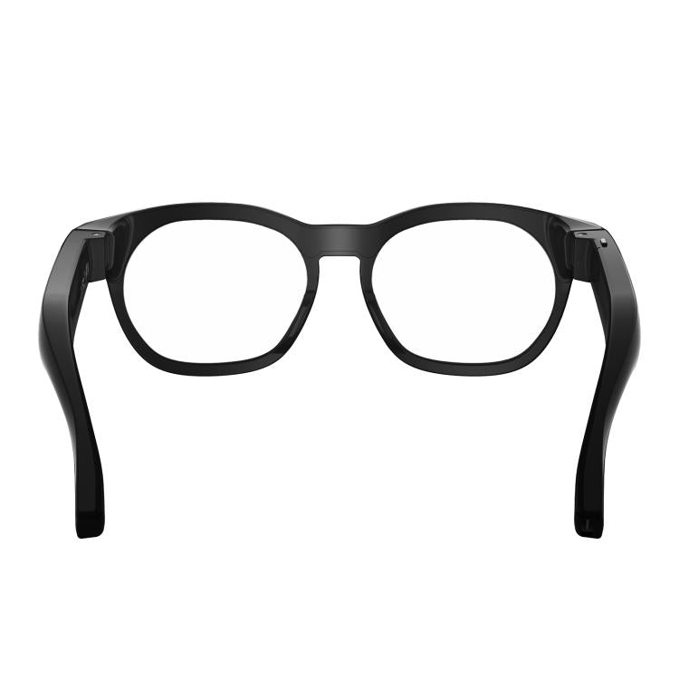 CY03 Smart AI Glasses with 8MP HD Camera, Video Recording WiFi Transmission, Al Smart Voice Assistant, Type:Anti Blue Light Lens - Black