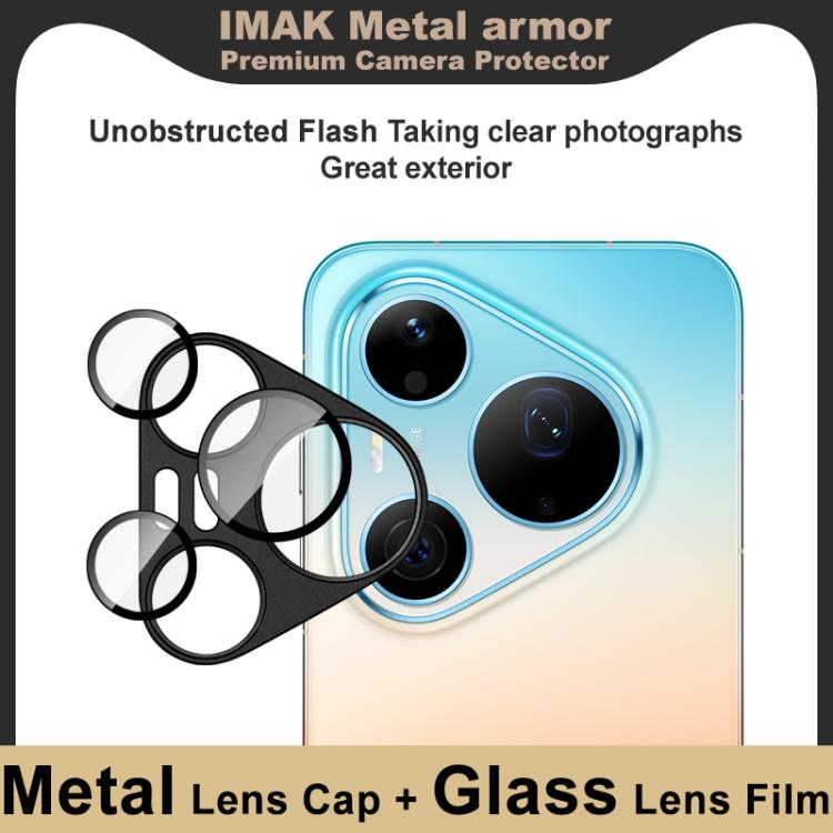 For Huawei Pura 90 Pro Max 5G IMAK Metal Armor Premium Camera Lens Protector Film