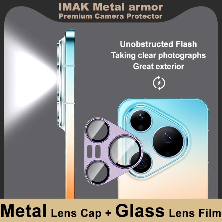 For Huawei Pura 90 Pro Max 5G IMAK Metal Armor Premium Camera Lens Protector Film