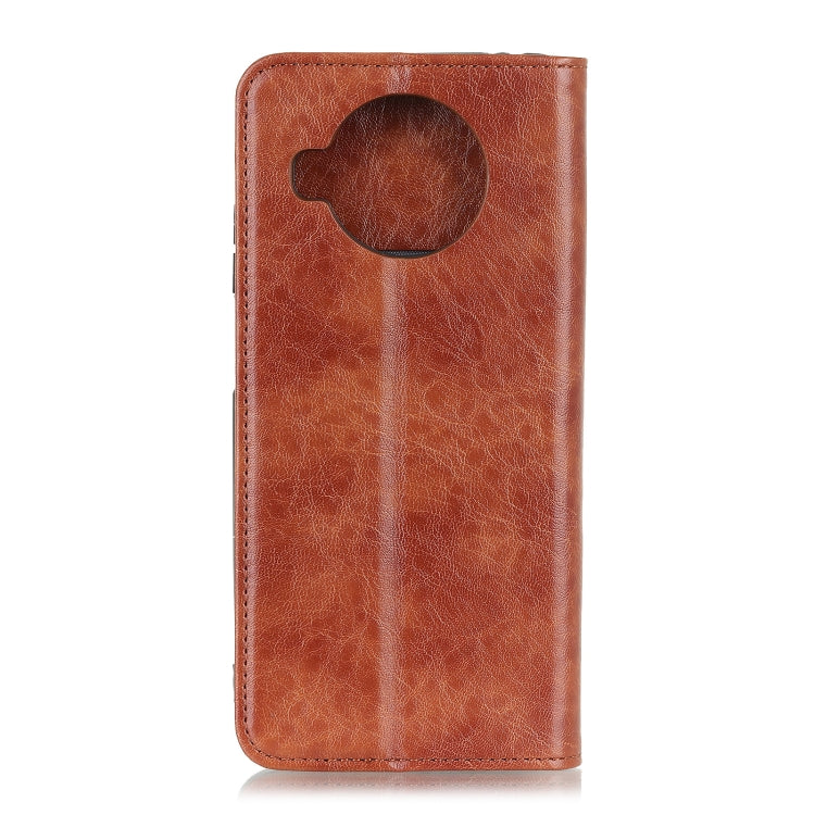 Magnetic Crazy Horse Texture Horizontal Flip Leather Case with Holder & Card Slots & Wallet For Xiaomi Mi 10T Lite