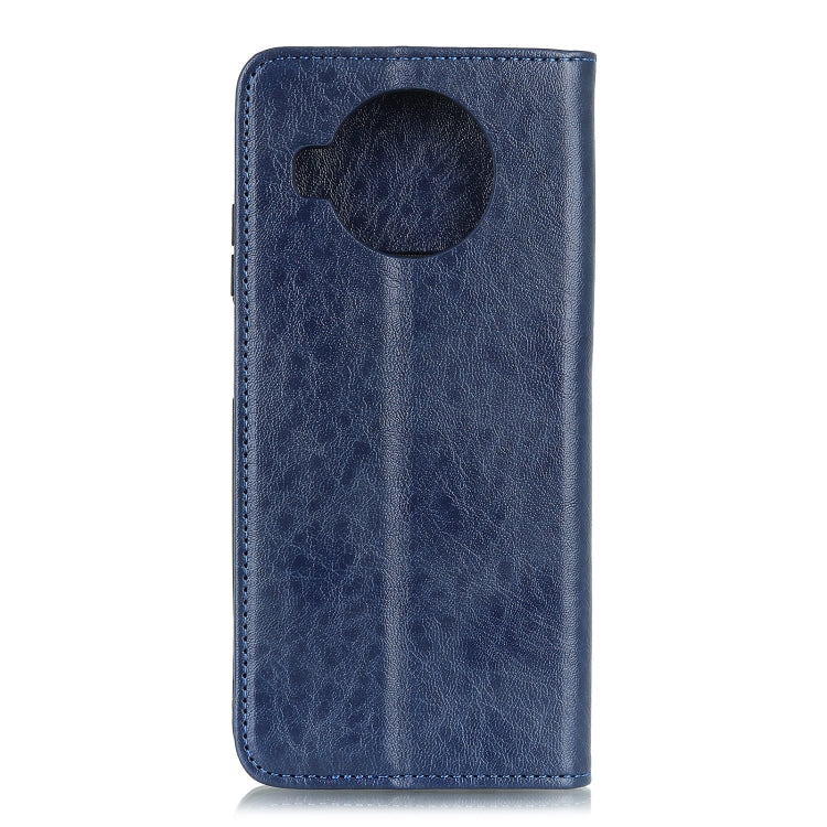 Magnetic Crazy Horse Texture Horizontal Flip Leather Case with Holder & Card Slots & Wallet For Xiaomi Mi 10T Lite