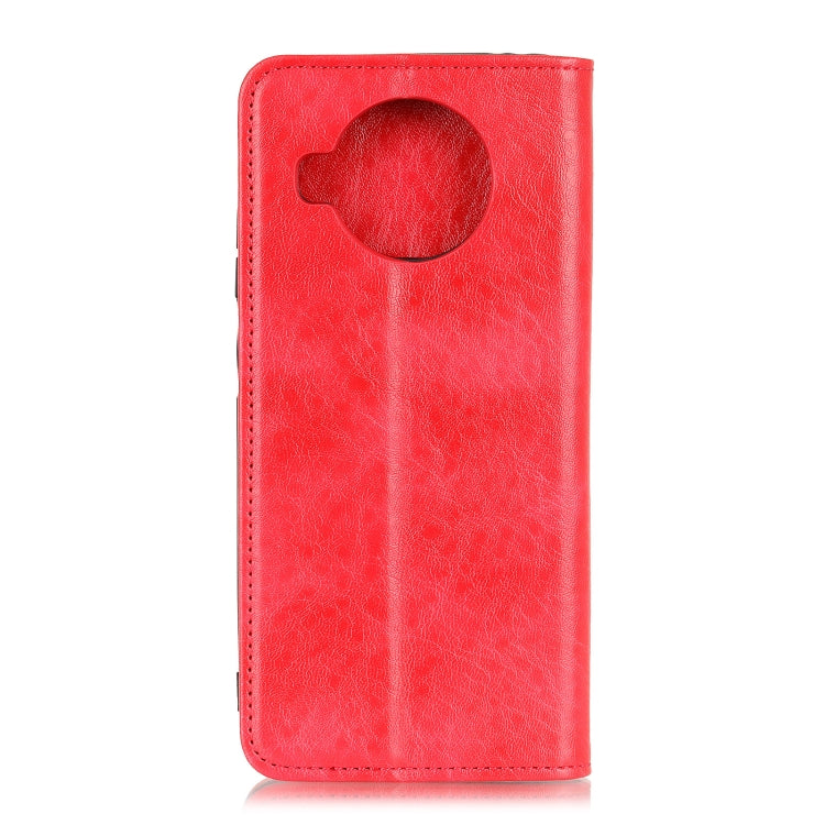 Magnetic Crazy Horse Texture Horizontal Flip Leather Case with Holder & Card Slots & Wallet For Xiaomi Mi 10T Lite