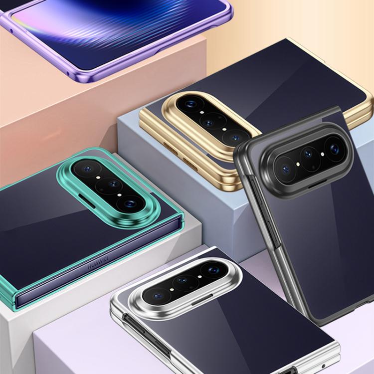 For Huawei Pura X Max 6D Electroplate PC Phone Case