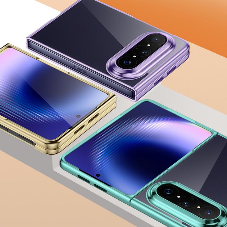 For Huawei Pura X Max 6D Electroplate PC Phone Case