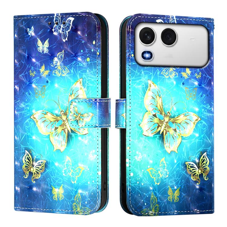 For itel A200 / A200+ 4G 3D Painting Horizontal Flip Leather Phone Case