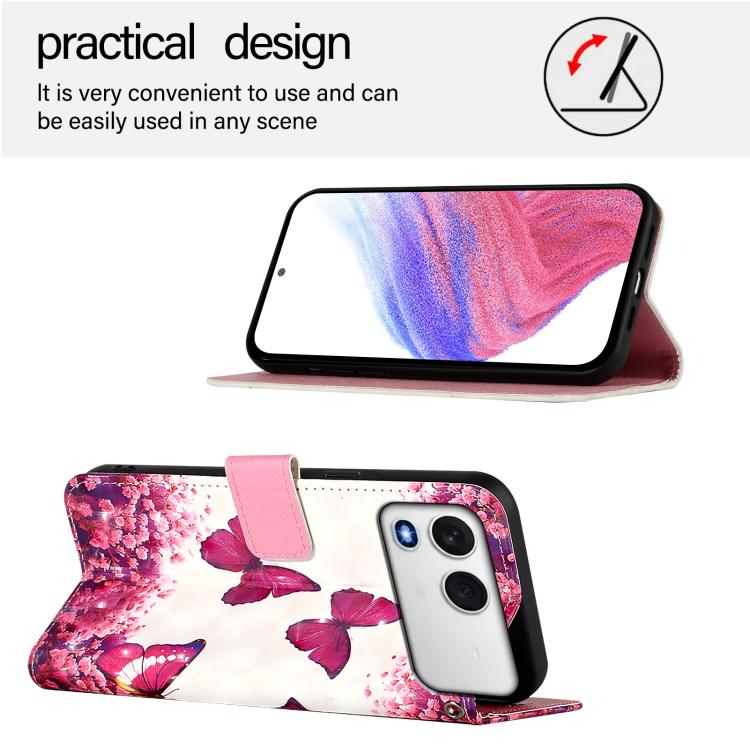 For itel A200 / A200+ 4G 3D Painting Horizontal Flip Leather Phone Case