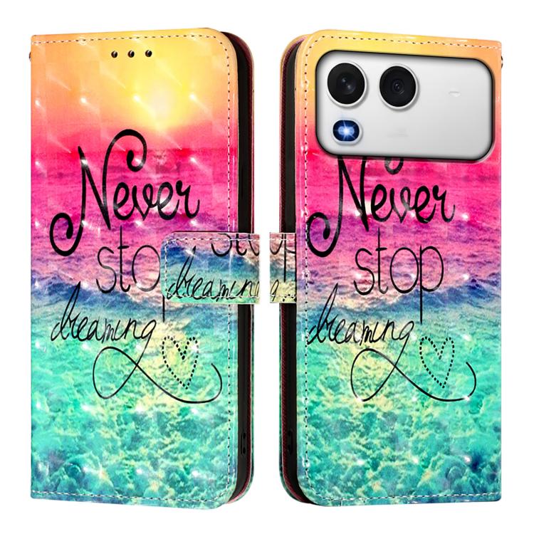 For itel A200 / A200+ 4G 3D Painting Horizontal Flip Leather Phone Case