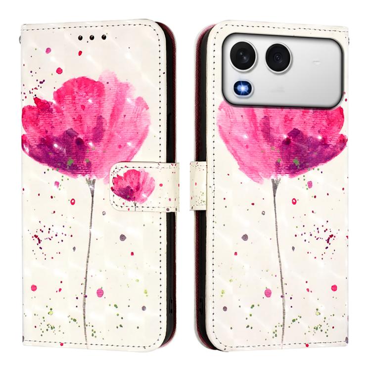 For itel A200 / A200+ 4G 3D Painting Horizontal Flip Leather Phone Case