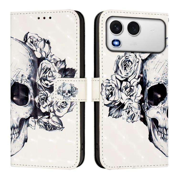 For itel A200 / A200+ 4G 3D Painting Horizontal Flip Leather Phone Case