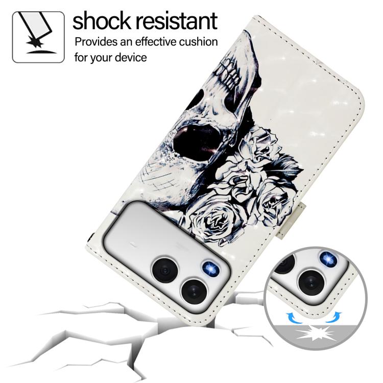 For itel A200 / A200+ 4G 3D Painting Horizontal Flip Leather Phone Case
