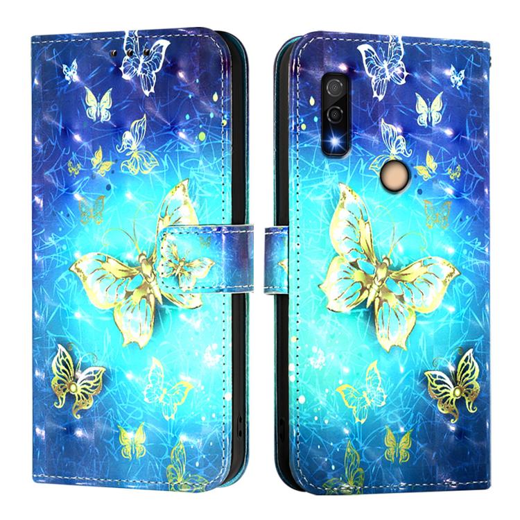 For Fujitsu Arrows We3 3D Painting Horizontal Flip Leather Phone Case