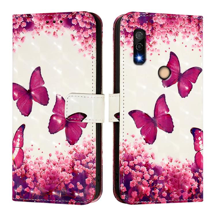 For Fujitsu Arrows We3 3D Painting Horizontal Flip Leather Phone Case