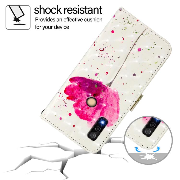 For Fujitsu Arrows We3 3D Painting Horizontal Flip Leather Phone Case