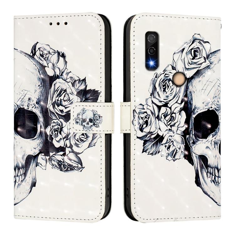For Fujitsu Arrows We3 3D Painting Horizontal Flip Leather Phone Case