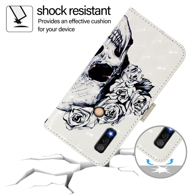 For Fujitsu Arrows We3 3D Painting Horizontal Flip Leather Phone Case